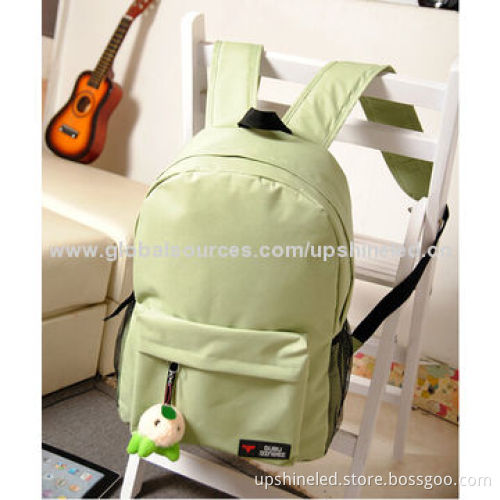 New style casual students' backpack, OEM and ODM services welcomed